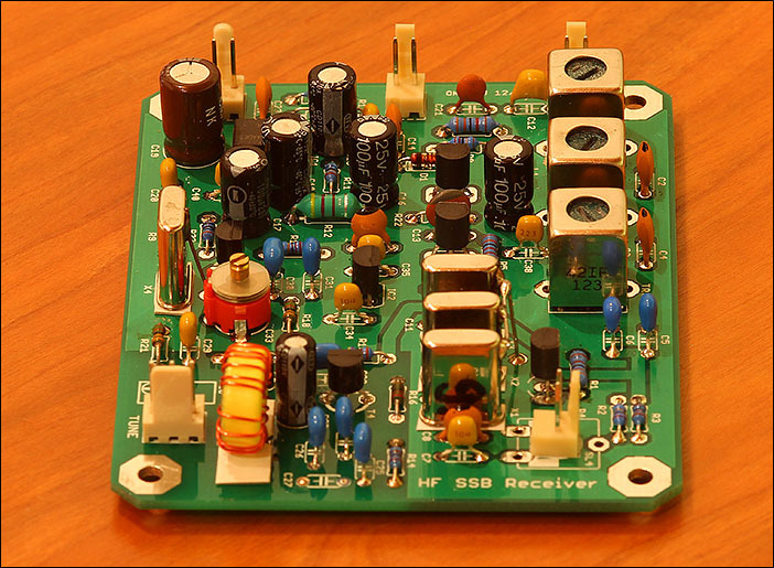 Simple HF SSB/CW superhet receiver, detail of a BFO