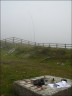 my Inv-V antenna (invisible in fog)