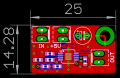 Amplifier TPA6211A1DGN PCB